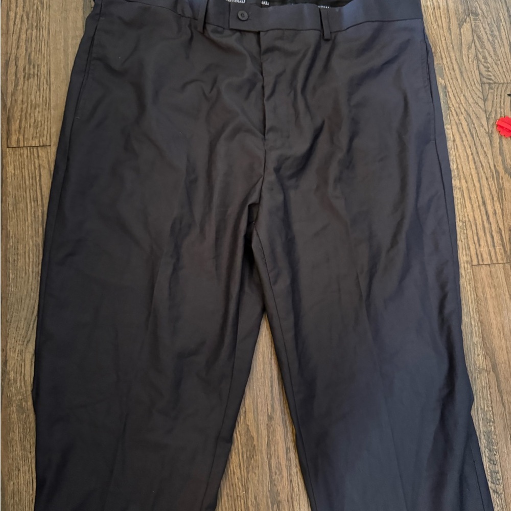 Men's Black Dress Pants - Tailored Classic